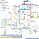 plano metro madrid