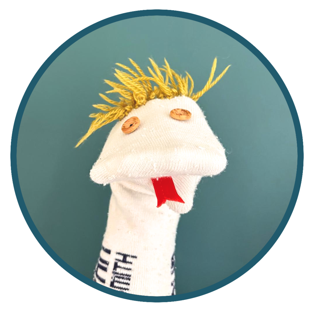 marioneta calcetín xavi